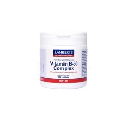 Lamberts B-50 Complex Nutritional Supplement For The Smooth Functioning Of The Nervous System 250 tablets