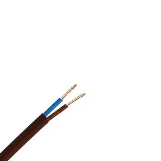 Cable Oval 2x0.75 Brown 44142-008611