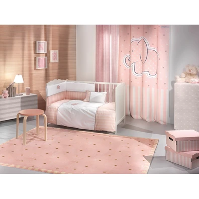 Σετ 5τμχ Βρεφική Προίκα Africa Pink Saint Clair  1