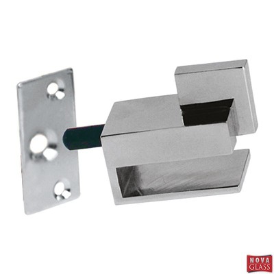 Latch for glass - wall