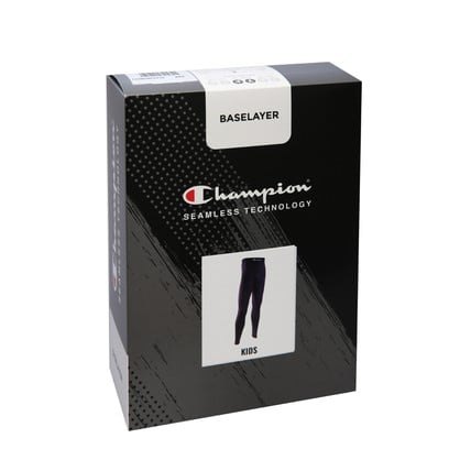 Champion Innerwear Kids Leggings (U30002)-BLACK