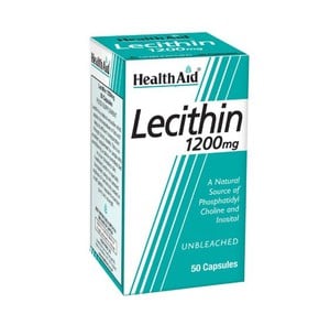 Health Aid Lecithin 1200 mg - Λεκιθίνη για Διάσπασ