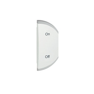 Celiane Plate On-Off 1 Module Right White 068281