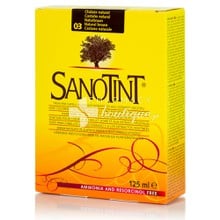 Sanotint Hair Color - 03 Natural Brown, 125ml