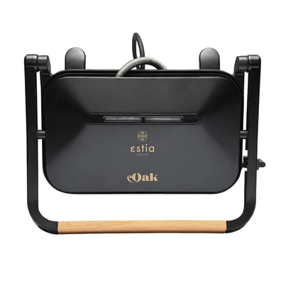 ESTIA ΤΟΣΤΙΕΡΑ OAK 2 ΘΕΣΕΩΝ 1300w ΜΕ ΑΝΤΙΚΟΛΛΗΤΙΚΕ