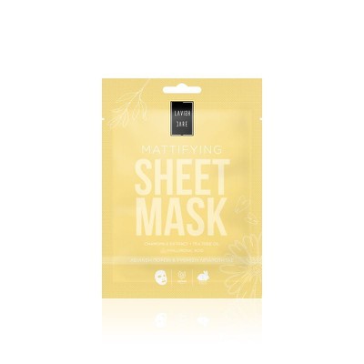 LAVISH CARE Sheet Mask Mattifying Blur Me Μάσκα Προσώπου Κατά Της Λιπαρότητας 25g (Yellow)