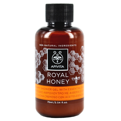 APIVITA Mini Royal Honey Creamy Shower Gel 75ml