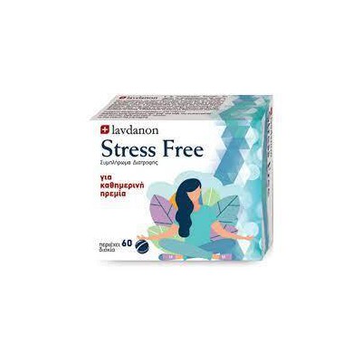 LAVDANON Stress Free Συμπλήρωμα Διατροφής Για Την Καταπολέμηση Του Άγχους 60 Ταμπλέτες