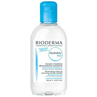 BIODERMA Hydrabio H2O, Καθαριστικό & Ενυδατικό Διάλυμα Σε Mορφή Nερού Για Ξηρές Επιδερμίδες 250ml