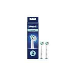 Oral-B Ortho Care Ανταλλακτικές Kεφαλές Ηλεκτρικής Οδοντόβουρτσας 2 τεμάχια
