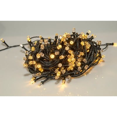 Christmas Lights 5M 100 Led Warm White Extendable 