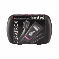 Curaprox Travel Set Black is White - Πακέτο Στοματ