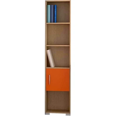 Kid's Bookcase With a Closet 40x30x180cm Sarris Br