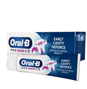 Oral-B Pro Junior Kids Toothpaste for 6-12 Years, 