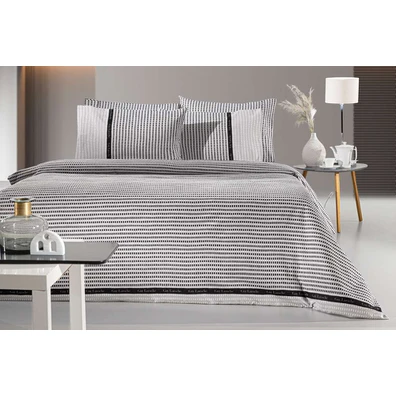 Σετ 3τμχ Σεντόνια Parma Grey Flannel με Λάστιχο 10