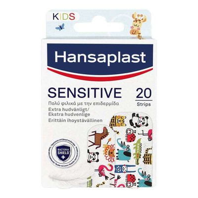 HANSAPLAST Kids Sensitive Animal - Παιδικά Αυτοκόλλητα Επιθέματα Με Φιγούρες Από Αγαπημένα Ζωάκια 20 Τεμάχια