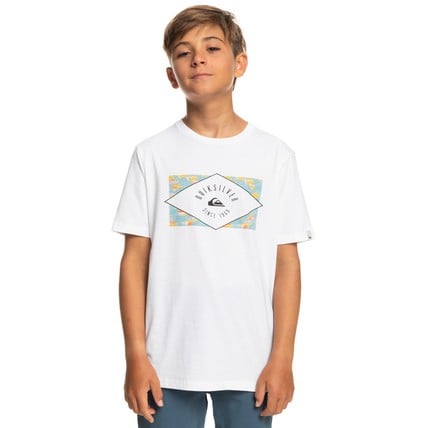 Quiksilver Boy T-Shirts Circled Line Ss Youth (EQB