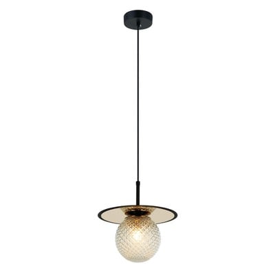 Pendant Light With Terrain Clear Glass E27 40W Cai