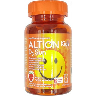 Altion Kids D3 Sun Συμπλήρωμα Διατροφής με Βιταμίν
