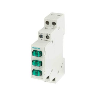 Phase Signaling Device 3 Lamps 230V Triple green 5
