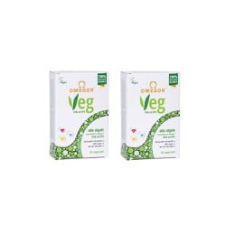 Omegor Veg Promo (1+1 Δώρο) Συμπλήρωμα Διατροφής 2x60 κάψουλες