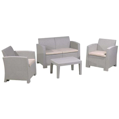 Savanna set Σαλόνι Κήπου Βεράντας K/d, pp-uv Sand 