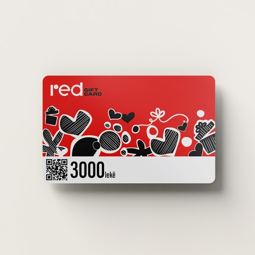 Red Gift Card 3000 lekë