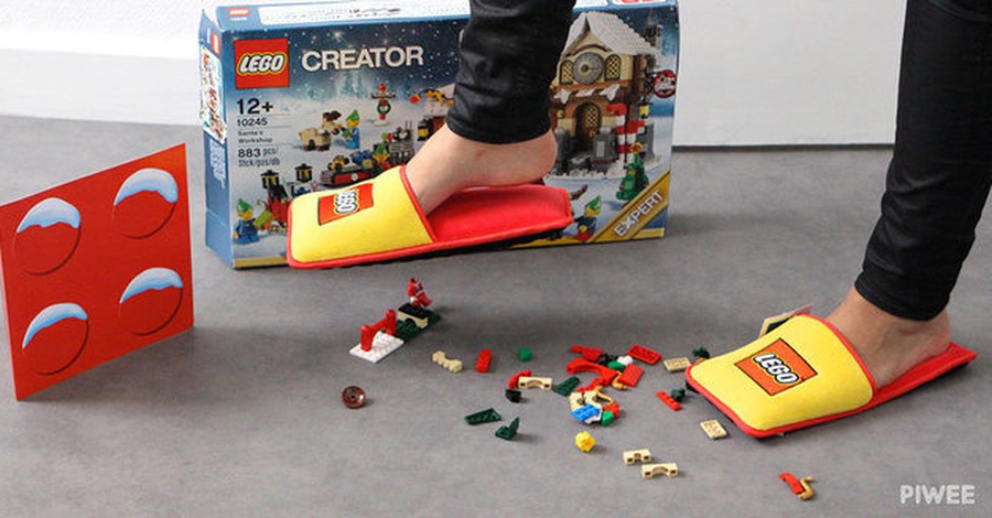 Νέες παντόφλες ... LEGO!