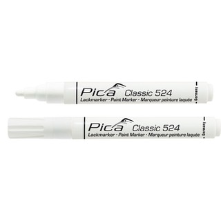 Pica Classic 524 Industry Paint Marker White 524-5