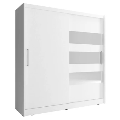 Wardrobe with 2 Sliding Doors 200x214x62 24113-MJ3