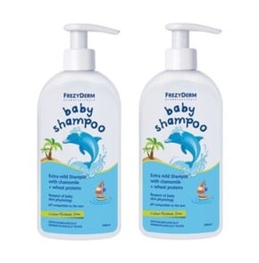 2x Frezyderm Baby Shampoo Βρεφικό Σαμπουάν, 2x300m