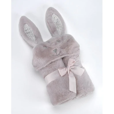 Κουβέρτα Mora Pompon Rabbit Σάπιο Μ΄ήλο 75χ95cm