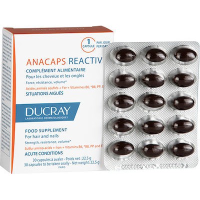 Ducray Anacaps Reactiv Συμπλήρωμα Διατροφής για Μα
