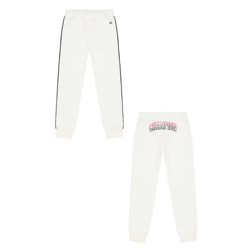 Champion Girl Rib Cuff Pants (404810)-WHITE