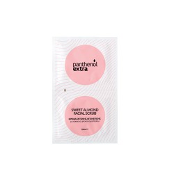 Medisei Panthenol Extra Sweet Almond Facial Scrub Κρέμα Έντονης Απολέπισης Για Το Πρόσωπο Με Κόκκους Φλοιού Αμυγδάλου 2x8ml