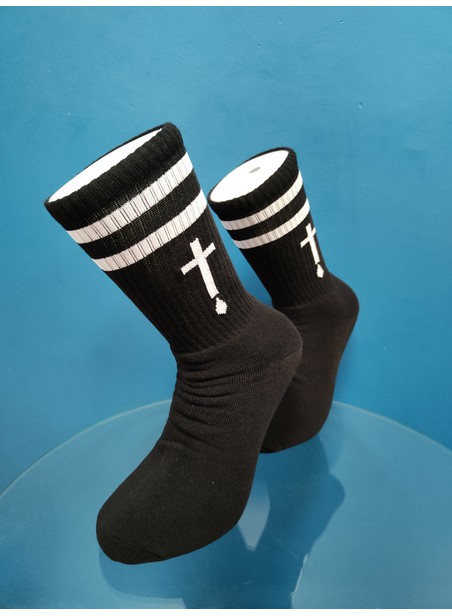 V-tex socks crossover - black