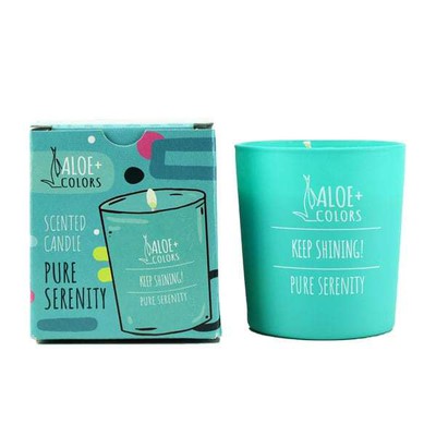 Aloe+ Colors Scented Soy Candle Pure Serenity Αρωμ