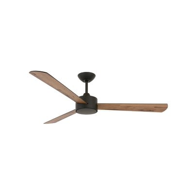 Ceiling Fan Climate III 132cm Brown With 3 Wings L