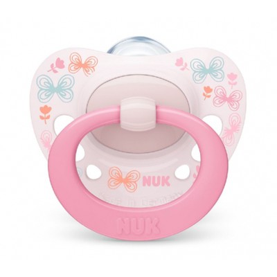 Nuk Signature Orthodontic Silicone Pacifier with C