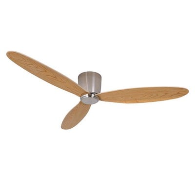 Ceiling Fan Airfusion Radar 132cm Silver- Brown Lu