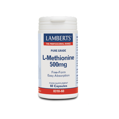 Lamberts L-Methionine 500mg 60caps