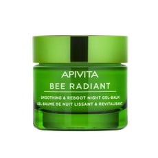 Apivita Bee-Radiant Gel-Balm Νύχτας για Λείανση & 