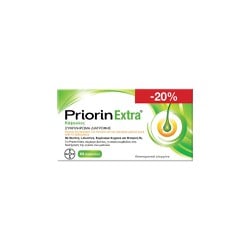 Priorin Extra Promo (-20% Μειωμένη Αρχική Τιμή) Συμπλήρωμα Διατροφής Για Ορατά Πιο Πλούσια & Δυνατά Μαλλιά 60 κάψουλες