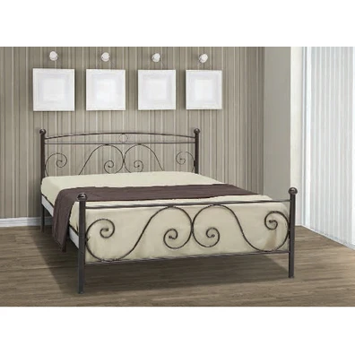 Κρεβάτι Μεταλλικό MetalFurniture Ρόδος 90x190 Με Ε