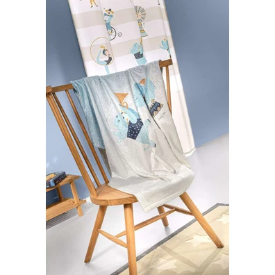 Κουβέρτα Ultrasoft Enjoy sky 110x140 Saint Clair  