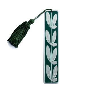 Laurel Leaf Bookmark - Green