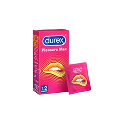 Durex PleasureMax Προφυλακτικά 12 τεμάχια