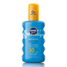 Nivea Sun Protect & Bronze Tan Activating Sun Spray SPF30 - Αντηλιακό Γαλάκτωμα Ενεργοποίησης Μαυρίσματος, 200ml