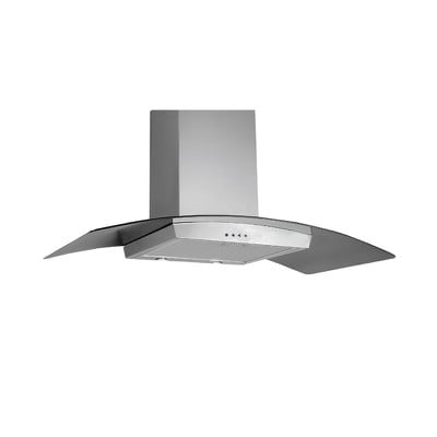 Roof Cooker Hood Wase 90cm Inox 1X230W 1000M³H