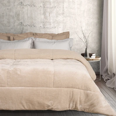 Das Home Κουβερτοπαπλωμα Sherpa Υπερδιπλο 1181 Bei